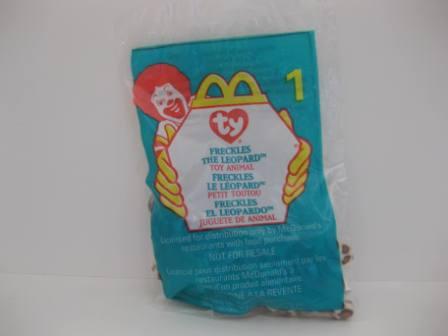 1999 McDonalds - #1 Freckles - Teenie Beanie
